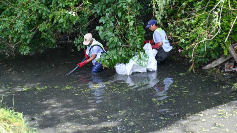 Avanzan las obras hidráulicas y de estabilizado en todo el partido de Escobar