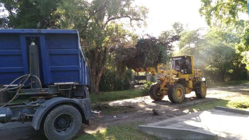 Escobar: Sistema municipal de recolección de ramas para esta semana