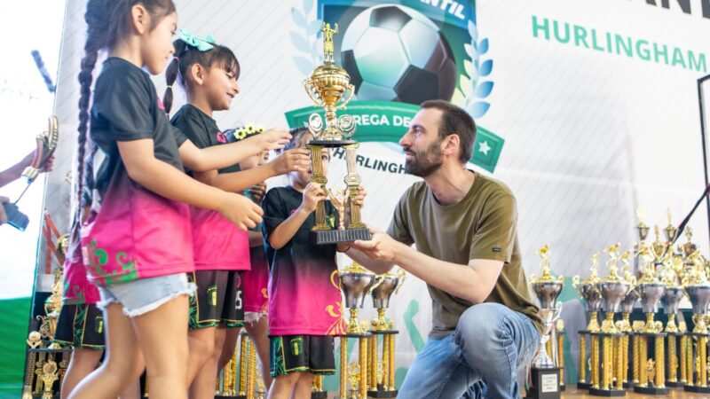 Multitudinaria Fiesta del Fútbol Infantil de Hurlingham