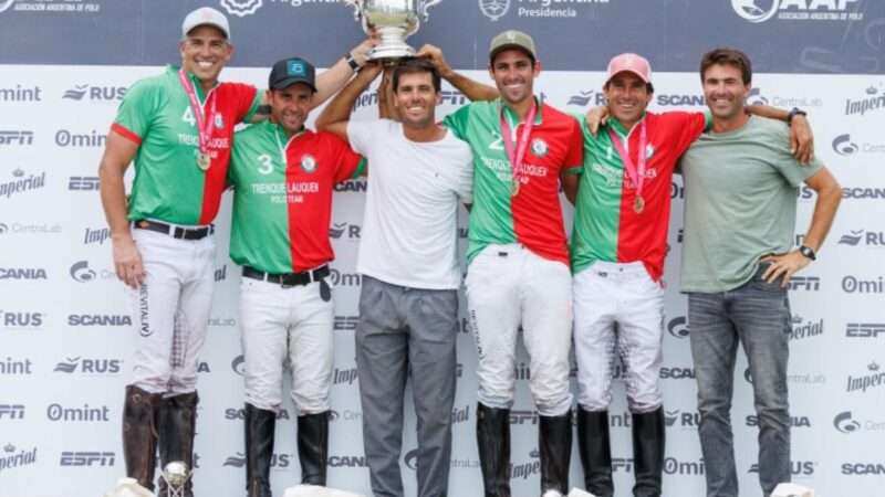 Trenque Lauquen , campeón de la Copa Republica Argentina, por quinta vez