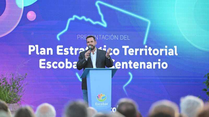 Ariel Sujarchuk lanzó el Plan Estratégico Territorial: “Es el camino hacia un Escobar más planificado y mejor para todos”