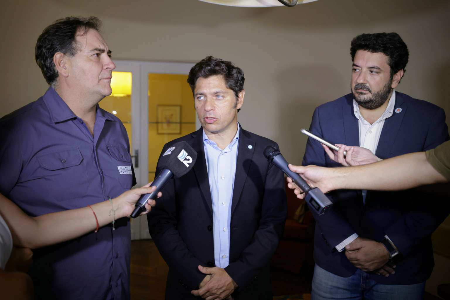 Kicillof se reunió con la familia de Matías Paredes