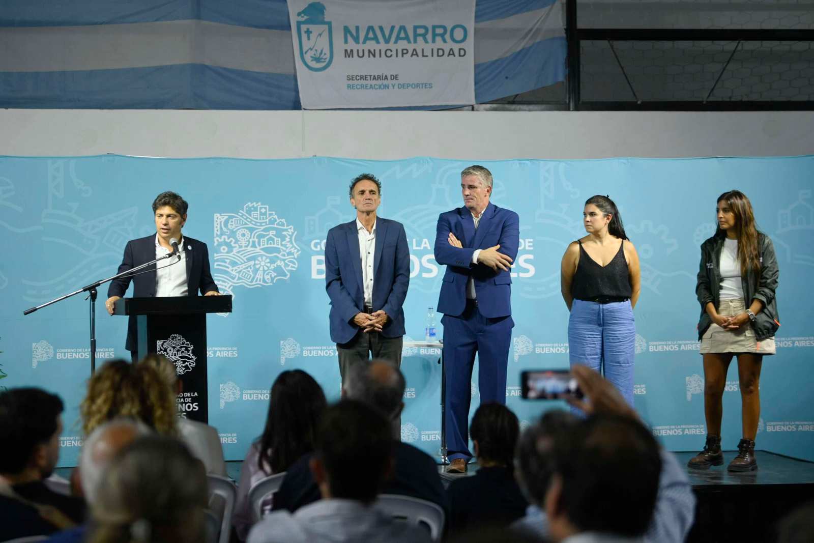 Kicillof inauguró un Centro de Atención Primaria de la Salud en Navarro