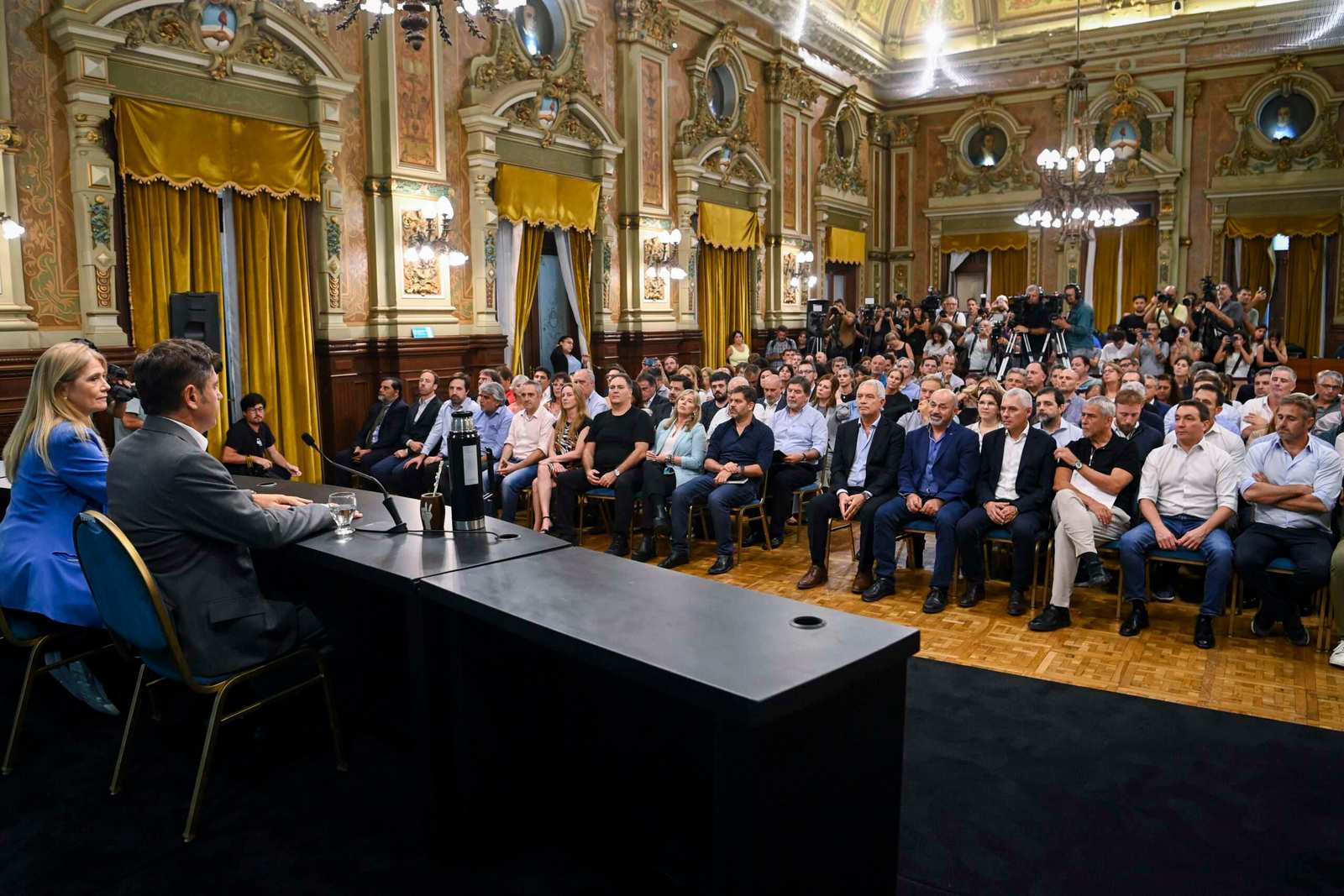 Kicillof: “Le pido al presidente que se reúna a trabajar con seriedad por la seguridad de los bonaerenses”