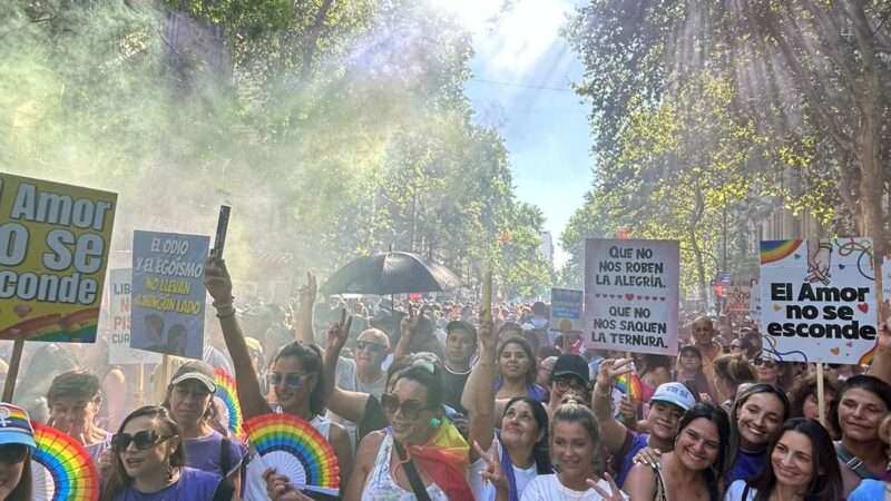 Multitudinaria Marcha Federal Antifascista y Antirracista en repudio a las declaraciones de Milei