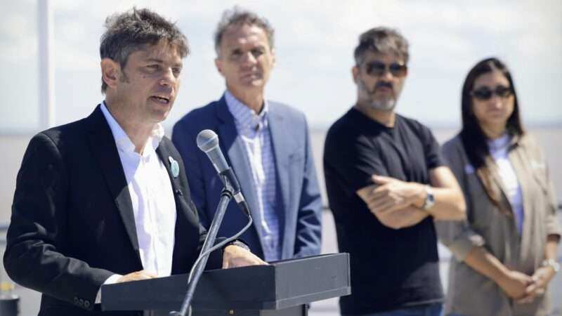 Isla Martín García: Kicillof inauguró el nuevo muelle y la planta potabilizadora de agua