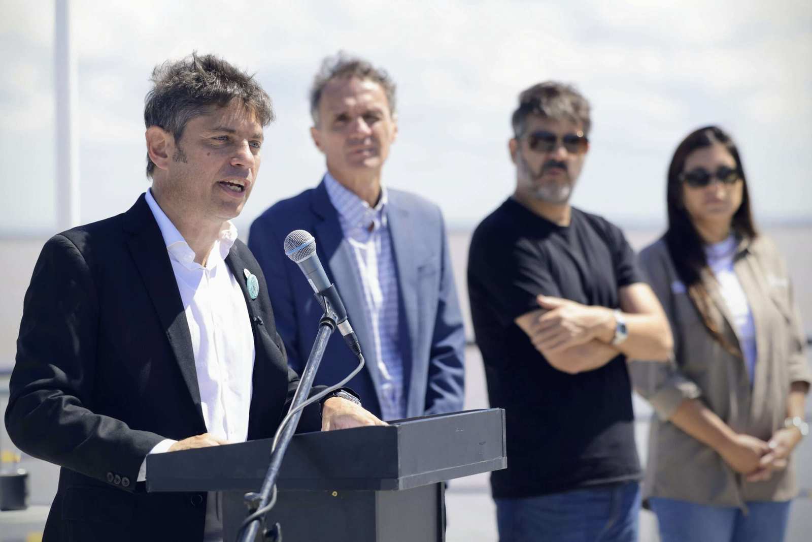 Isla Martín García: Kicillof inauguró el nuevo muelle y la planta potabilizadora de agua