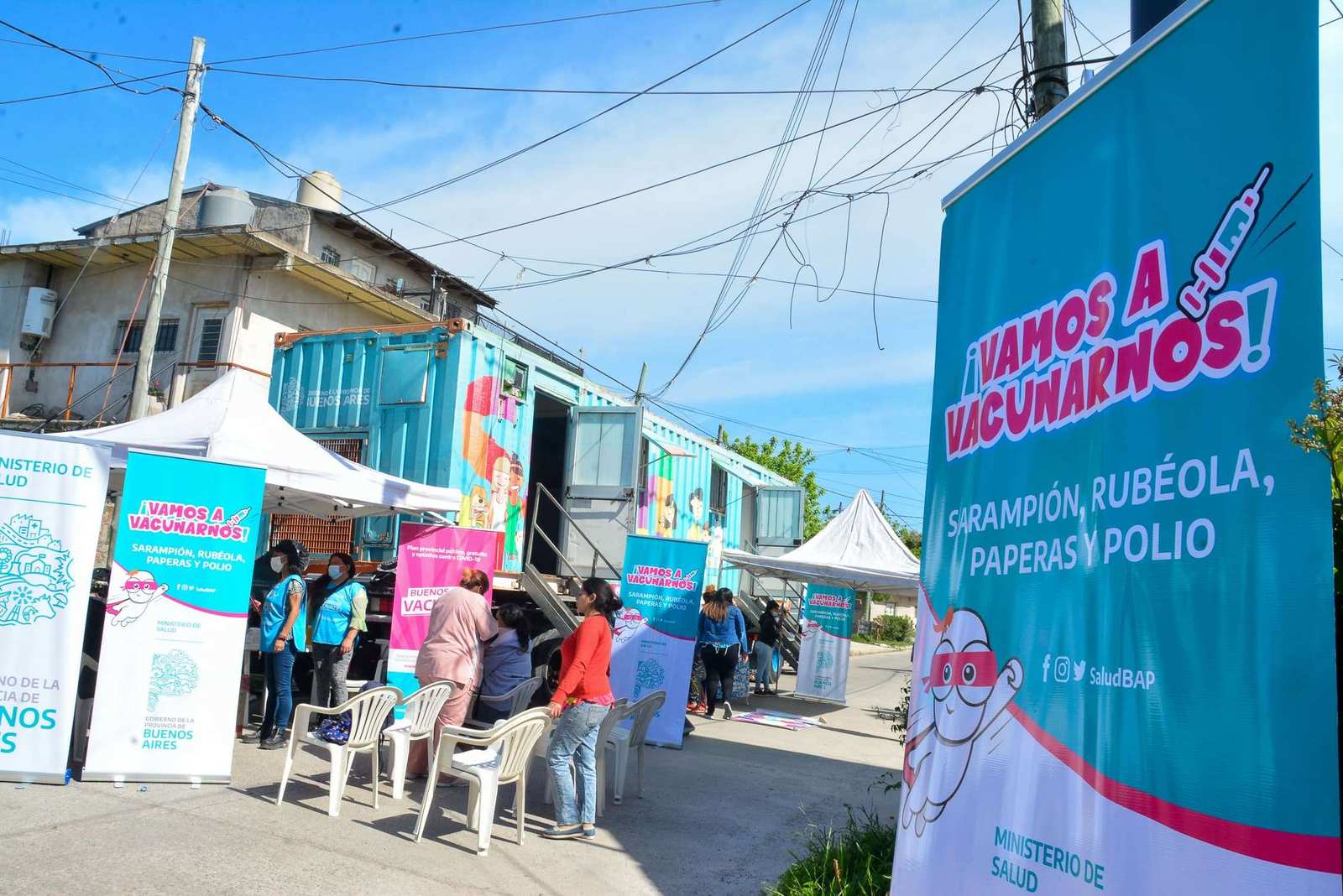 Comenzó la campaña de refuerzo de vacunación contra el sarampión