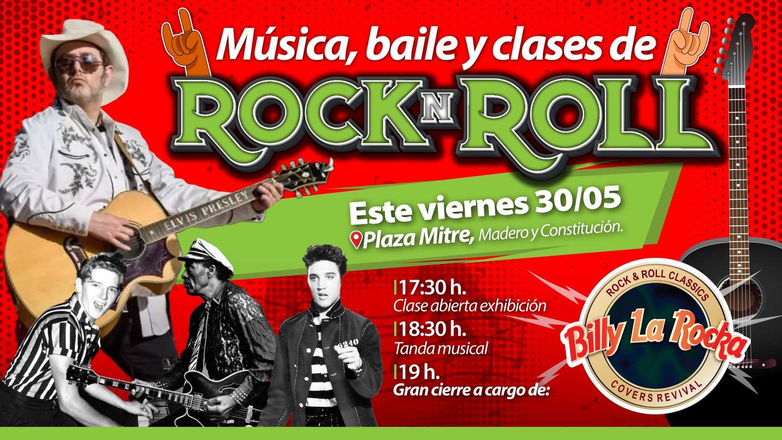 El viernes, San Fernando bailará Rock and Roll y otros ritmos