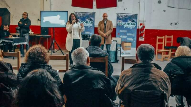 La Municipalidad de Escobar reorganizó las fechas de las reuniones del programa “Escobar y sus barrios” en el marco de “Escobar Participa”.