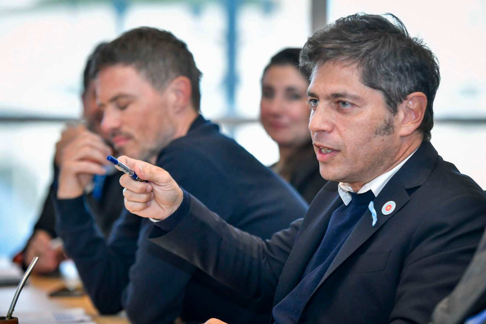 Kicillof se reunió con empresarios y representantes del sector minero