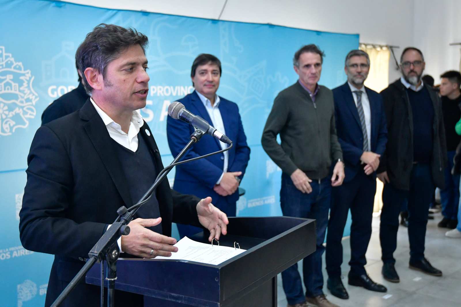 Kicillof inauguró un gasoducto que potencia la red de gas natural en Daireaux