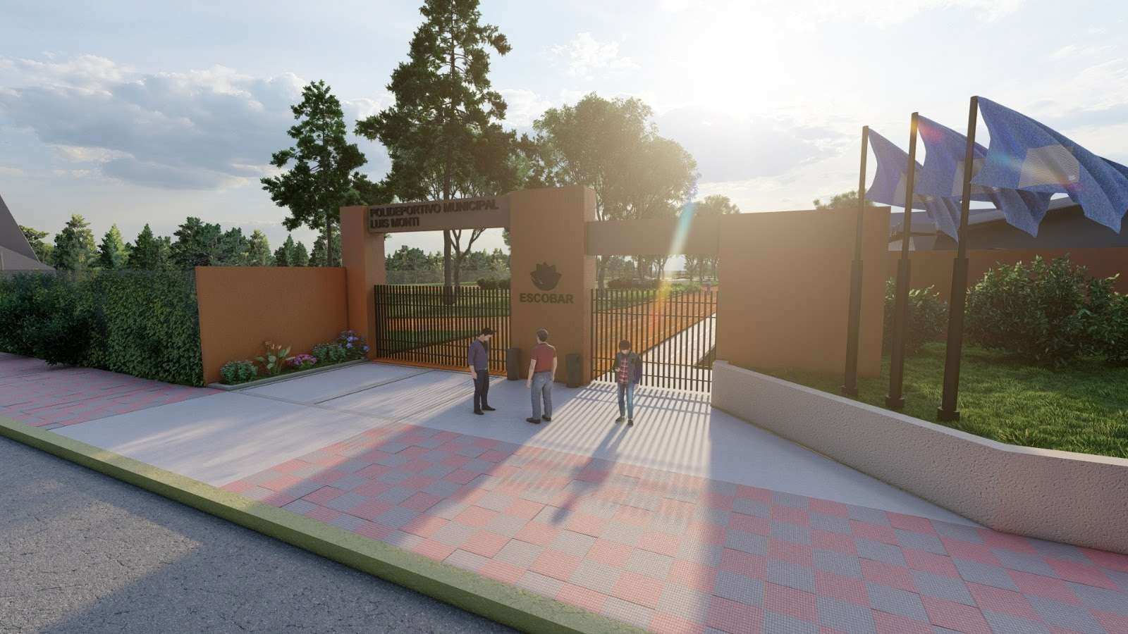 Renovación del Polideportivo Luis Monti: se viene un nuevo microestadio municipal