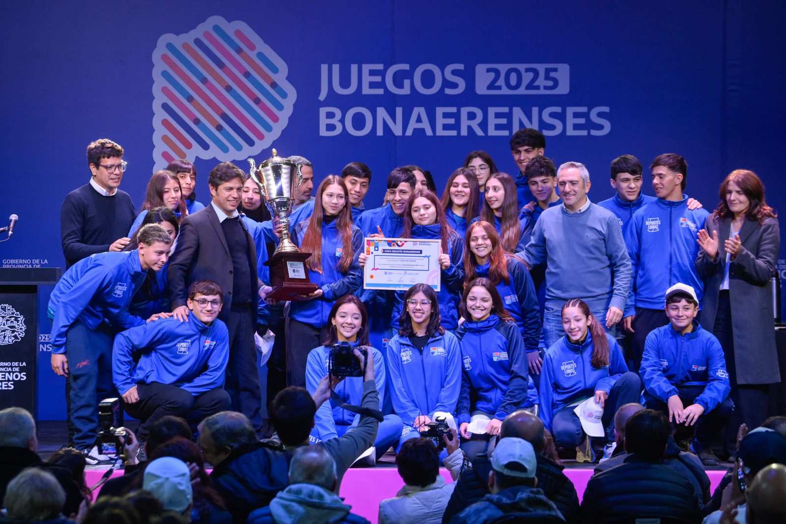 Kicillof presentó los Juegos Bonaerenses 2025