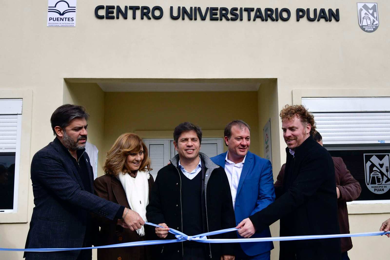 Kicillof inauguró un nuevo Centro Universitario en Puan