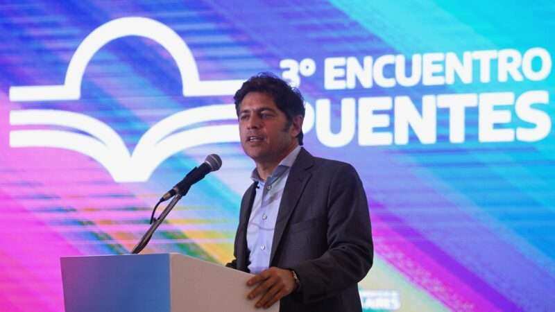 Kicillof: “Mi mejor respuesta a los insultos del Presidente es seguir trabajando para defender a todos los sectores que sufren sus políticas”