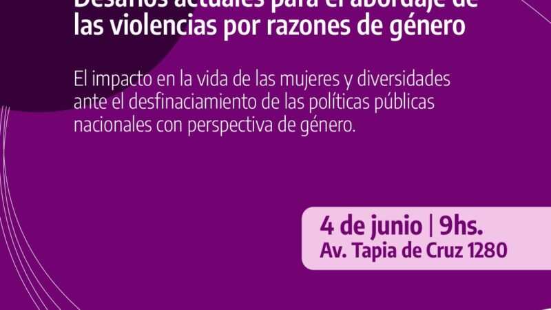 Conversatorio en Escobar: Abordarán los desafíos actuales frente a las violencias por razones de género