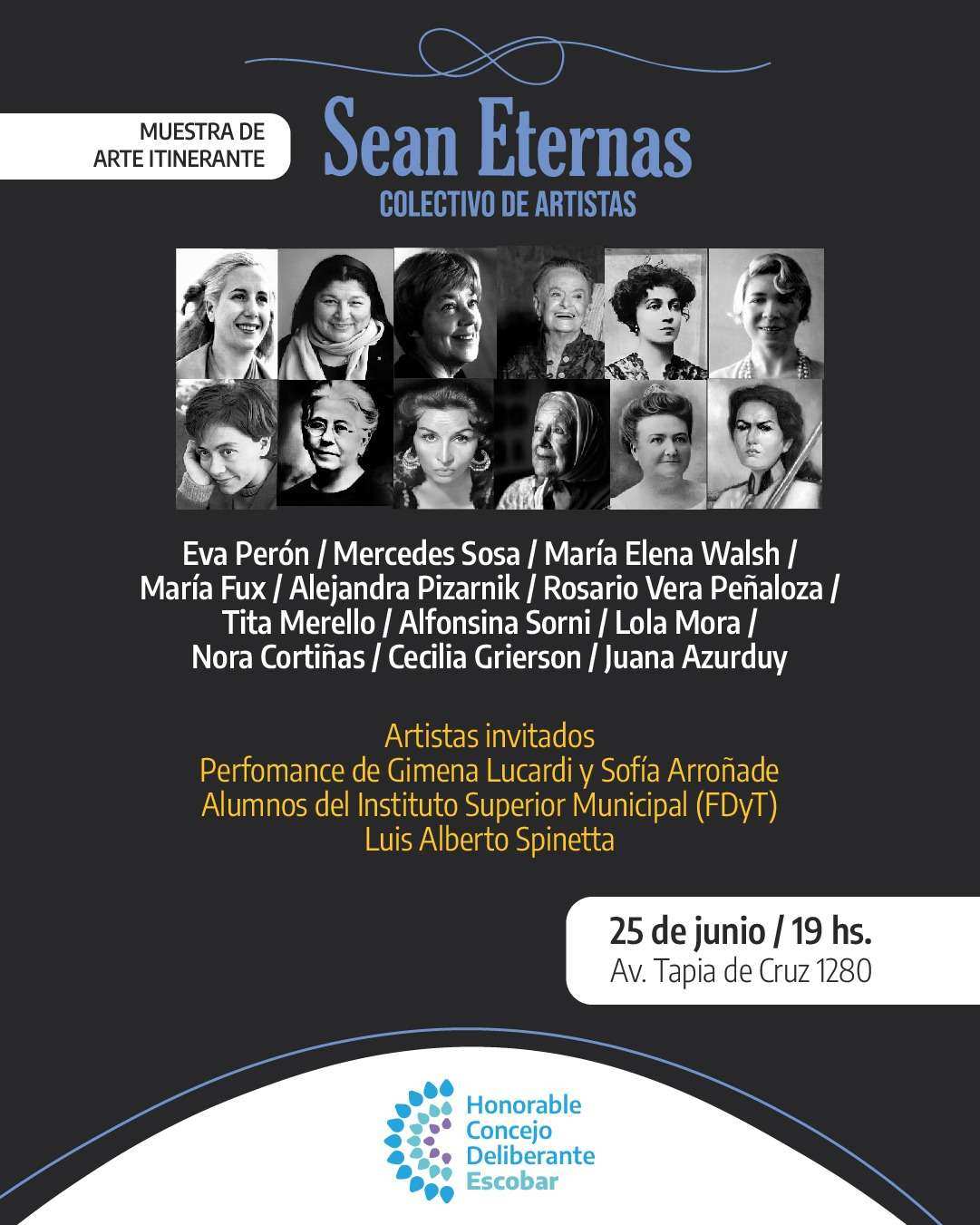 Sean Eternas: homenaje artístico a mujeres que marcaron la historia
