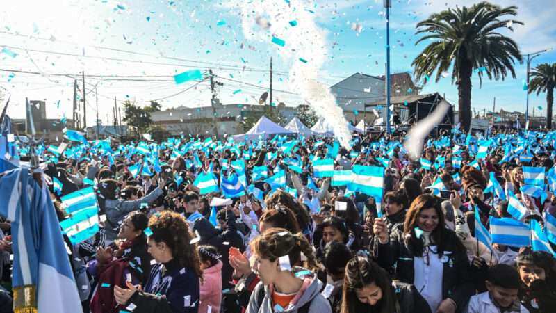 Tambó Tambó se suma a los festejos por el Día de la Bandera y el 132º aniversario de Garín