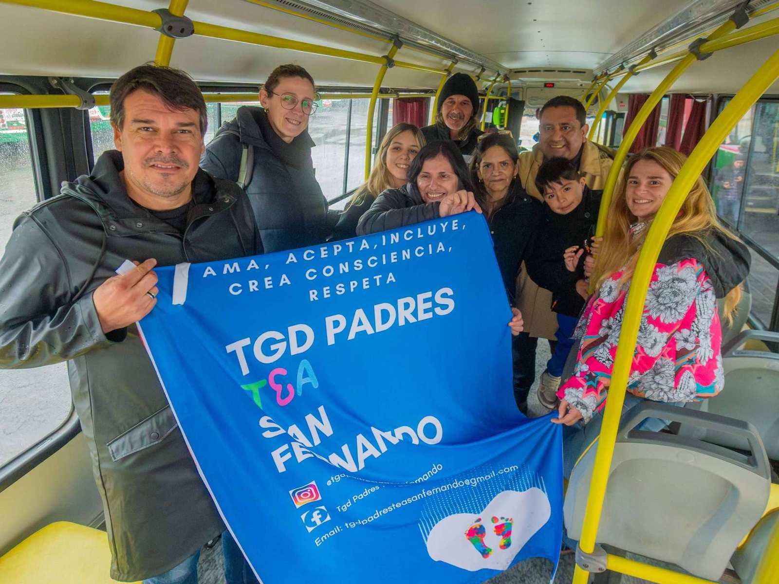 Los colectivos de la Línea 710 tienen nuevospictogramas para personas con autismo