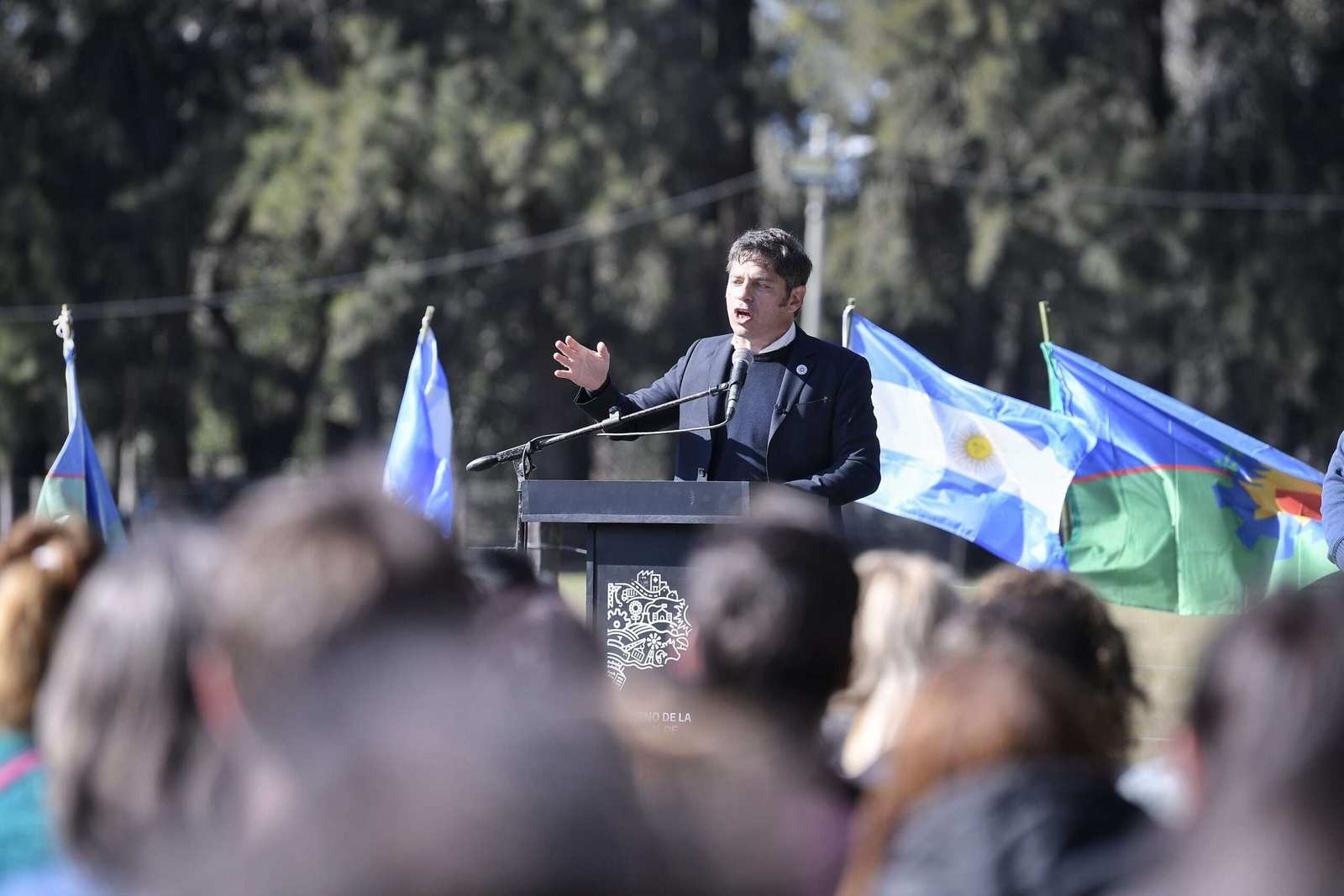 Kicillof y Katopodis habilitaron un tramo de las obras de mejora de la Ruta Provincial N°40