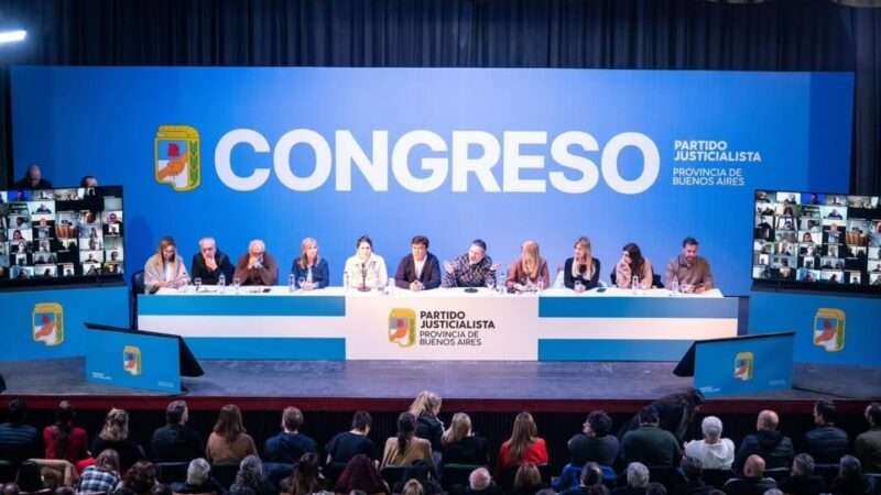 El Congreso del PJ Bonaerense definió impulsar un Frente Peronista con un mensaje de unidad