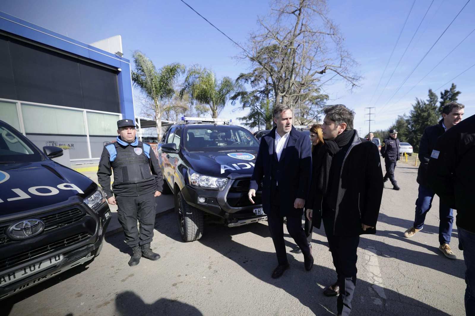 Kicillof inauguró una base de la Fuerza Barrial de Aproximación
