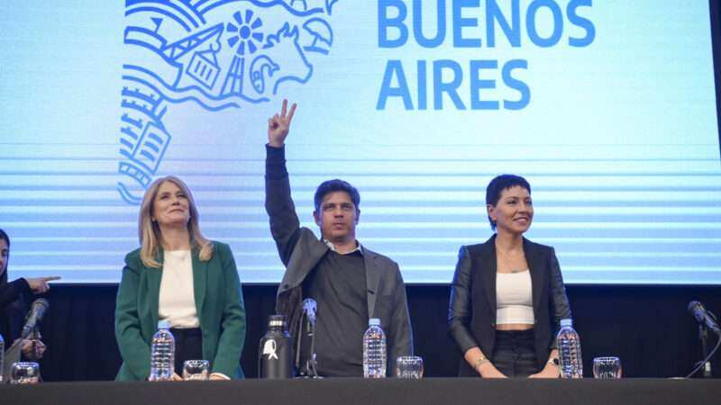Kicillof: “Aunque se denominen La Libertad Avanza, en materia de derechos son una libertad que atrasa”