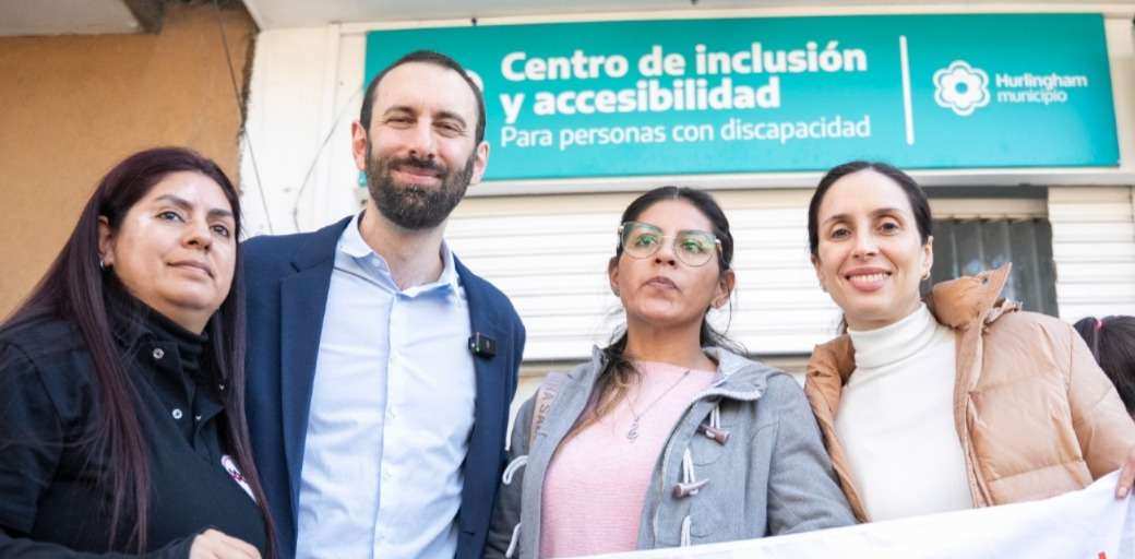 Compromiso cumplido: Selci junto a Flor Lampreabe inauguraron el Centro de Inclusión y Accesibilidad para personas con discapacidad en Hurlingham