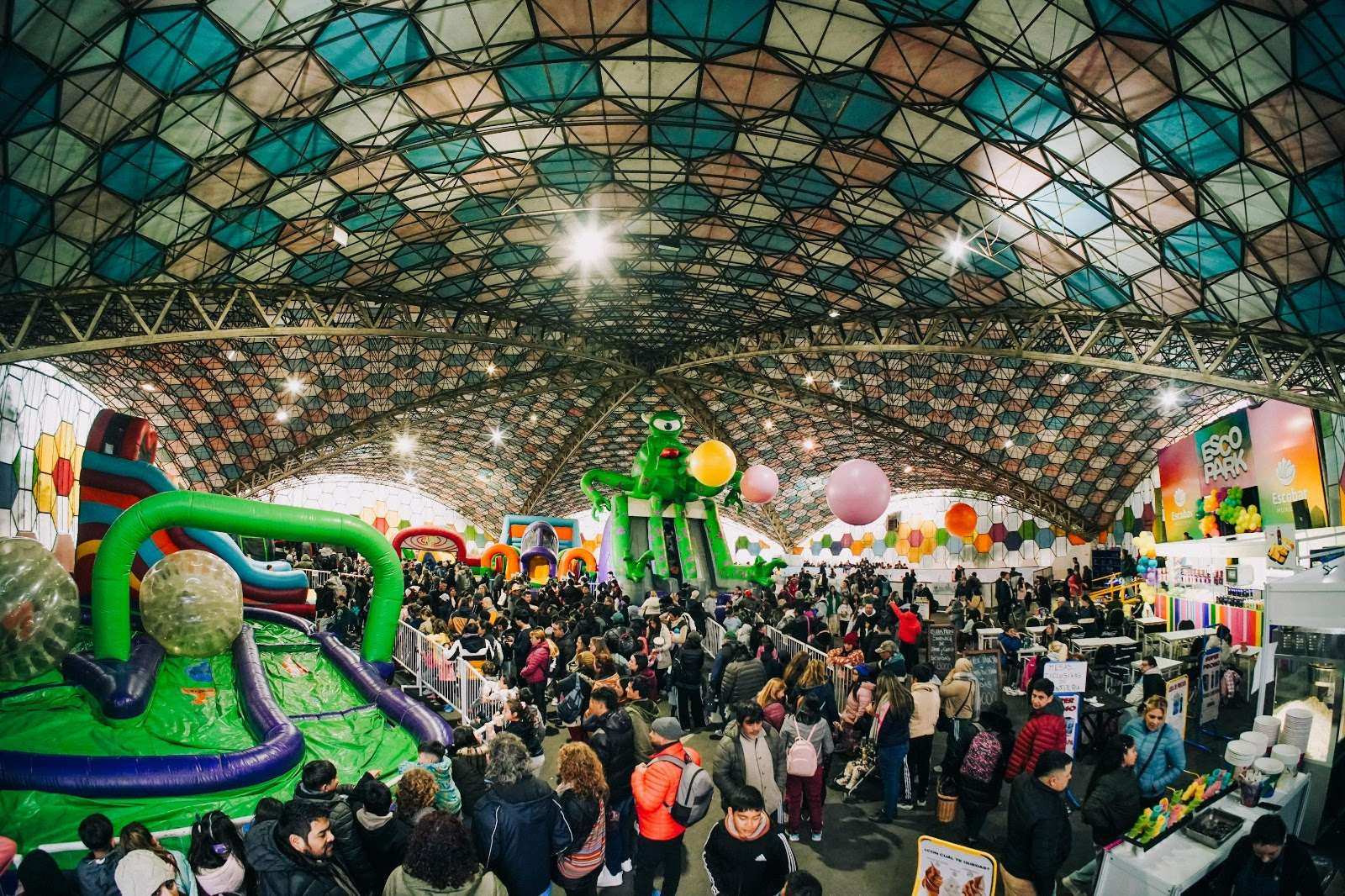 Impactante éxito: Escopark superó los 165 mil visitantes y quedan cuatro días para disfrutarlo