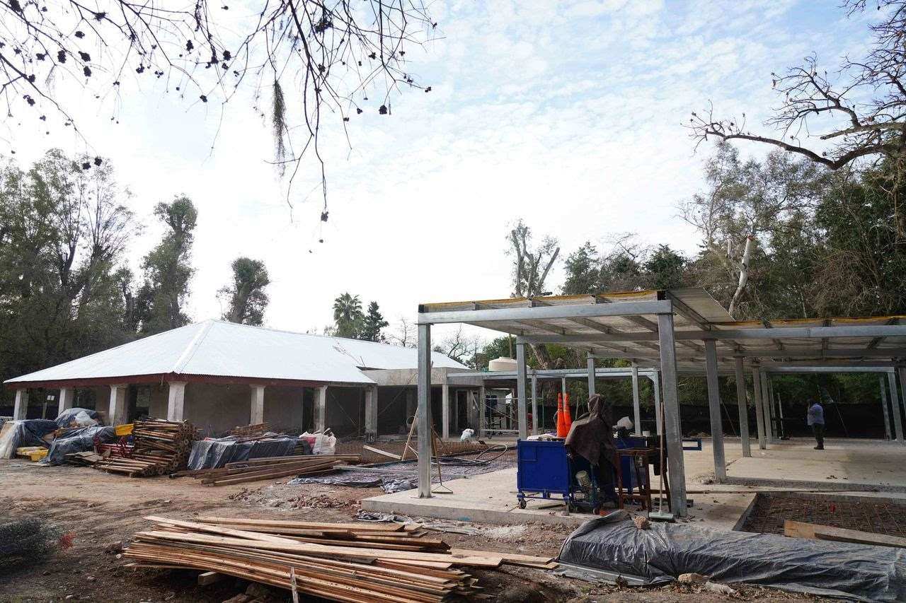 La Municipalidad construye un comedor para estudiantes en el Polo de Educación Superior de Escobar