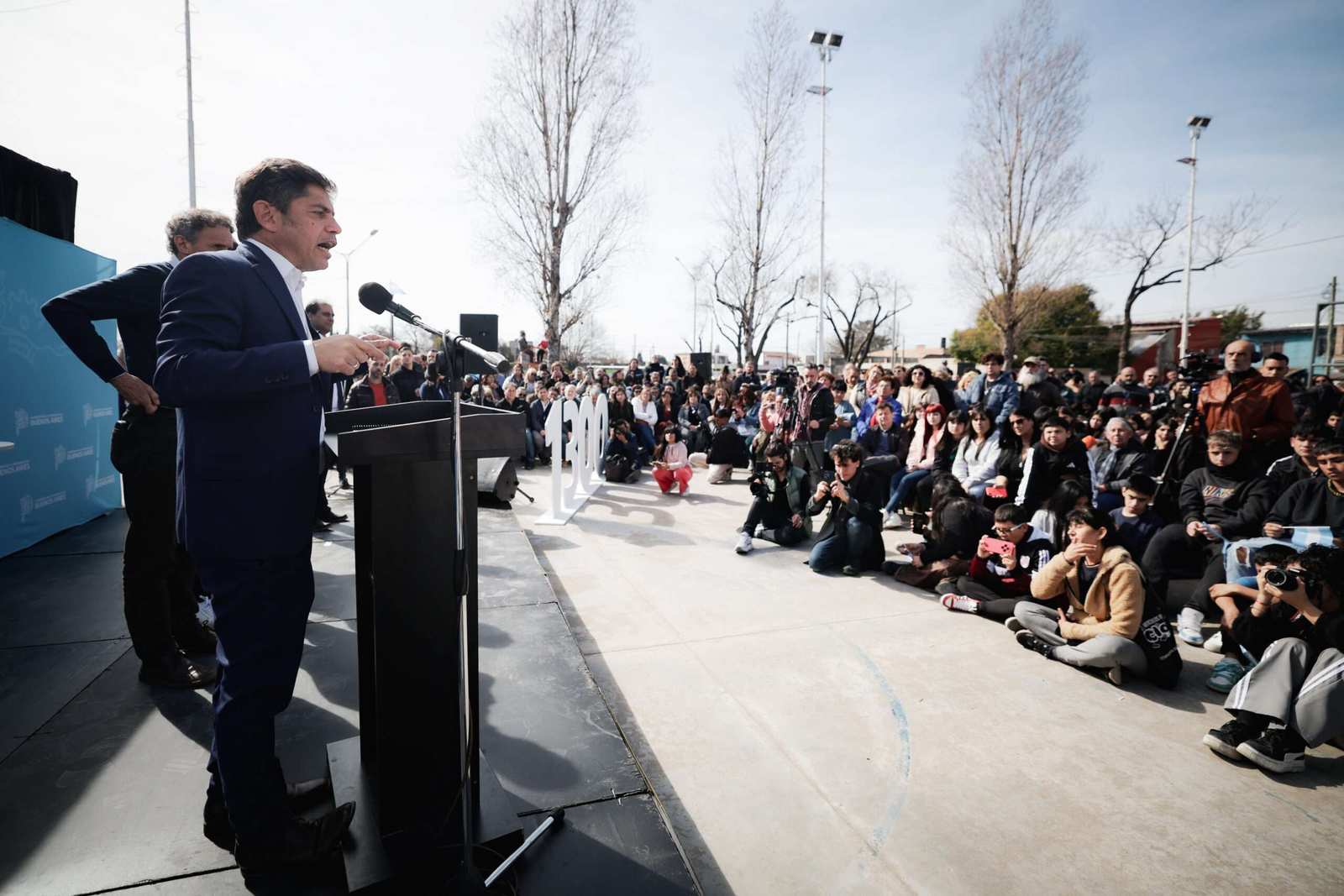 Kicillof y Katopodis inauguraron el nuevo edificio de la Escuela Secundaria N°48