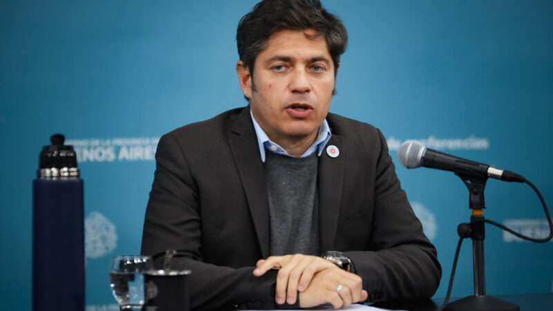 Kicillof enviará un proyecto a la Legislatura para declarar la emergencia de la obra pública nacional en la provincia