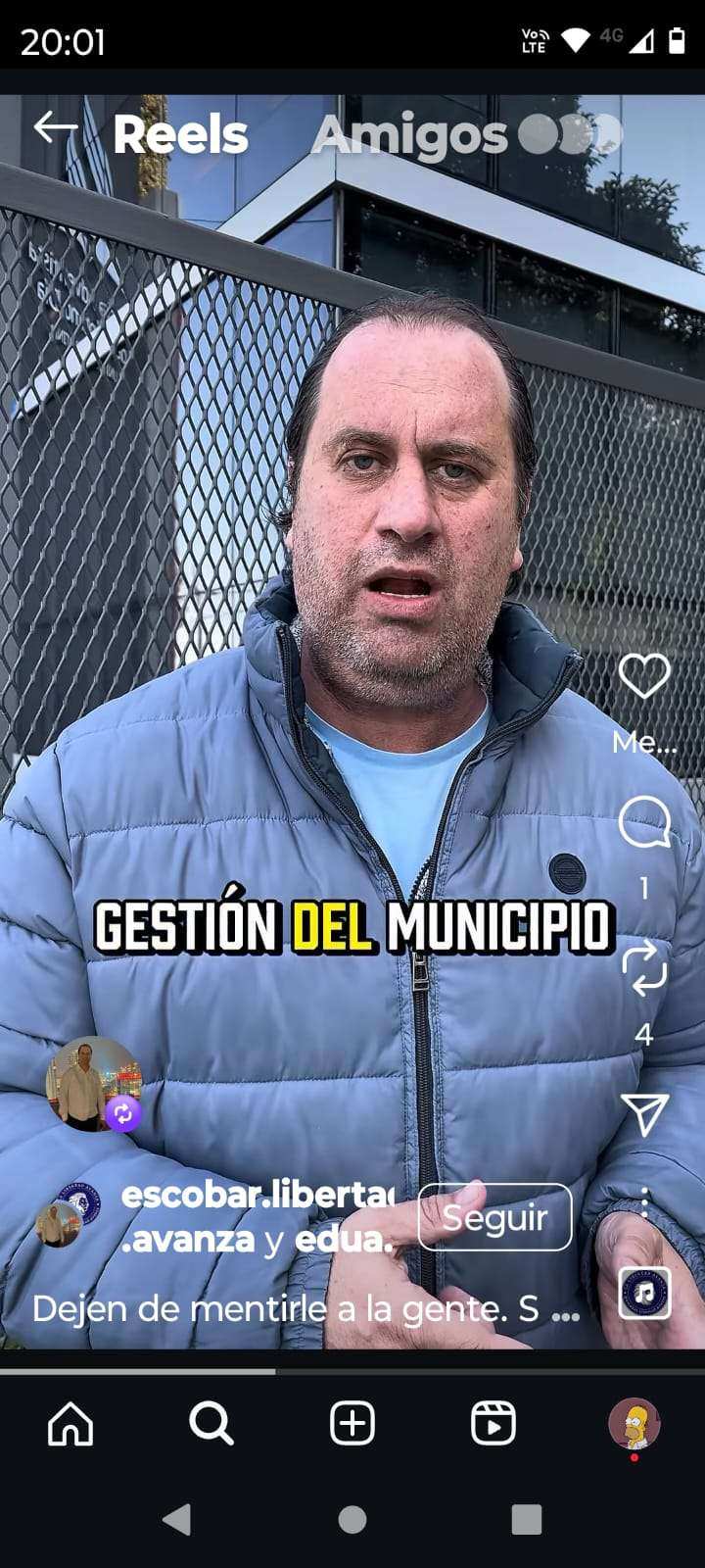 Un posteo del candidato de LLA en Escobar lo expone y pone en duda su credibilidad