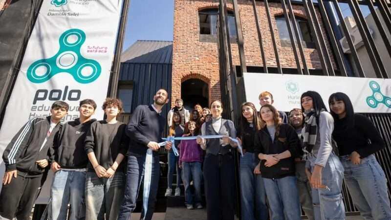 “Más educación para los desafíos del futuro”: Selci y Flor Lampreabe inauguraron el Nuevo Polo Educativo Hurlingham