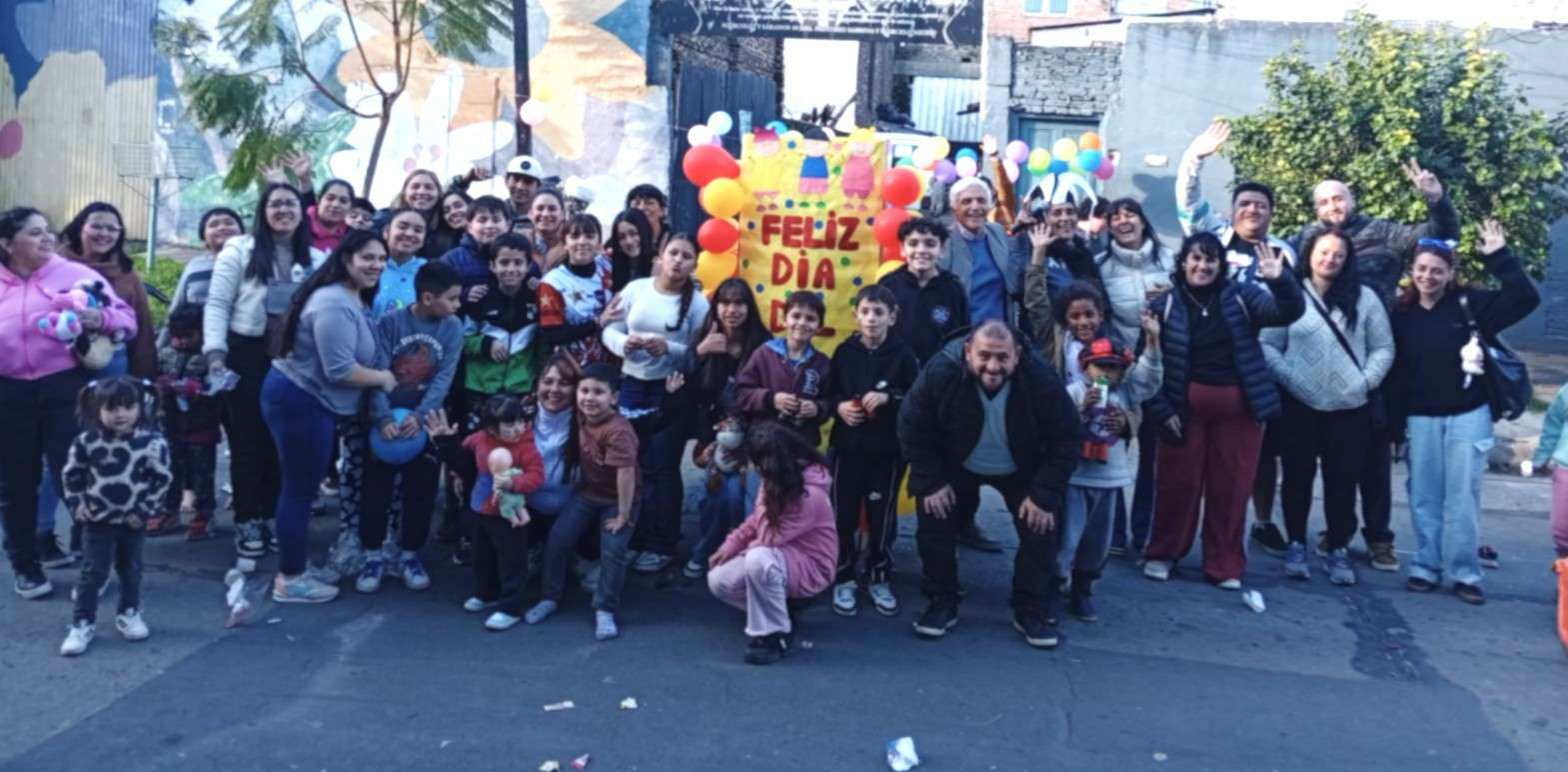 Gran festejo del Día de las Infancias en Barrio La Loma: juegos, regalos y alegría en un día a pura diversión