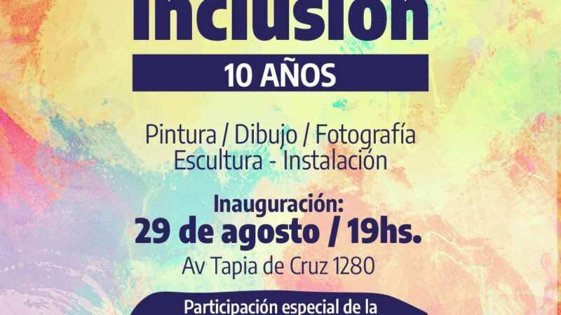 Décima edición de “Arte & Inclusión” en Escobar