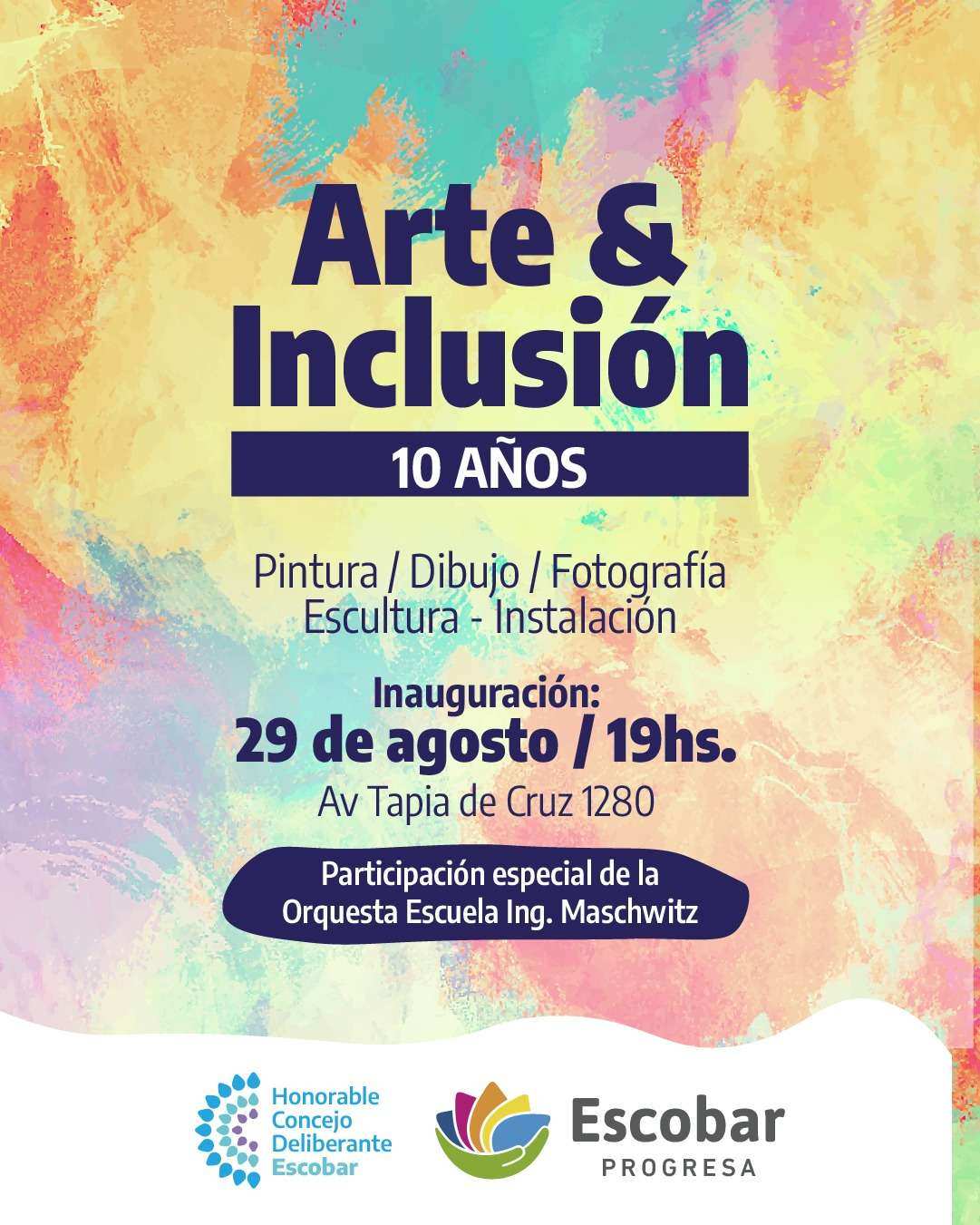 Décima edición de “Arte & Inclusión” en Escobar