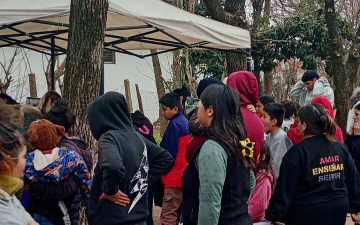Festejo solidario por el Día de las Infancias en Maquinista Savio: alegría, juegos y comunidad