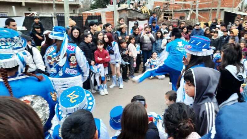 El Día de la Niñez se celebró con juegos, magia y solidaridad en el merendero María Esther