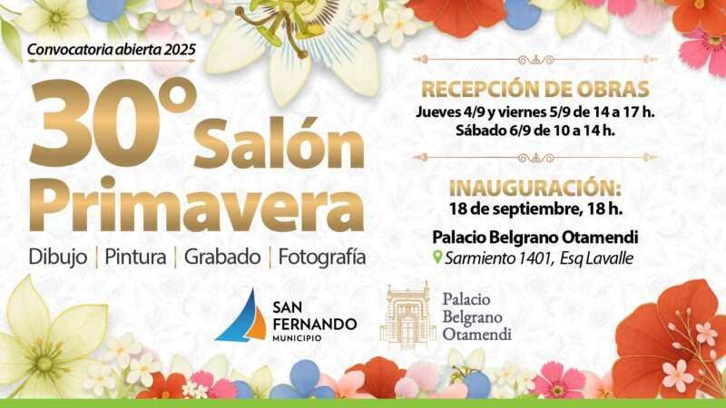 San Fernando convoca al Salón Primavera 2025 de dibujo, pintura, grabadoy fotografía