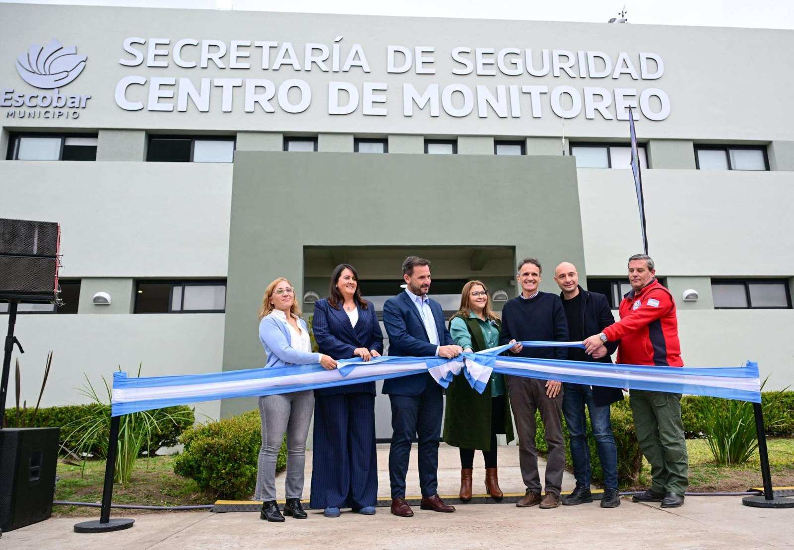 Escobar refuerza su seguridad: inauguraron la ampliación del Centro de Monitoreo y presentaron nuevos patrulleros