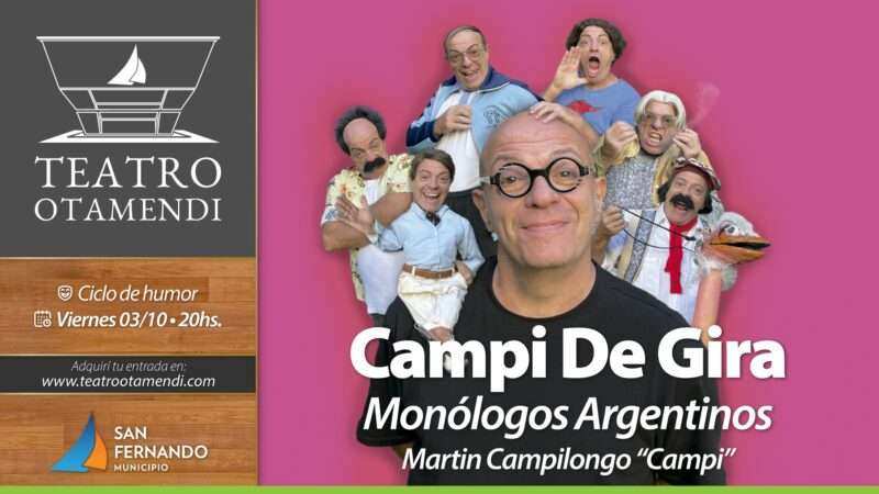 Martín “Campi” Campilongo, Lorena Vega y “TheBeats” estarán este fin de semana en San Fernando