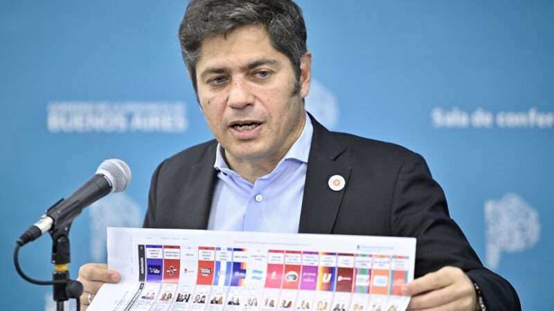 Kicillof: “En octubre hay que elegir a los que no le mienten a nuestro pueblo”
