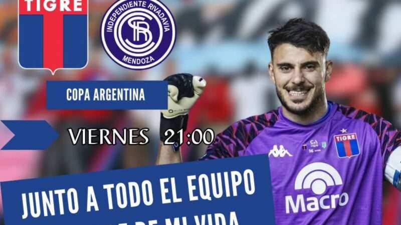 Tigre busca cortar la racha en Copa Argentina y meterse en semifinales