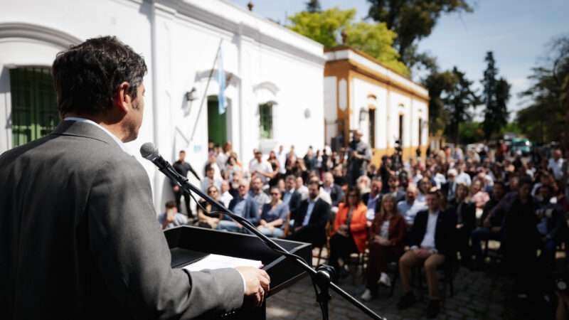 Kicillof presentó el programa turístico Camino Real