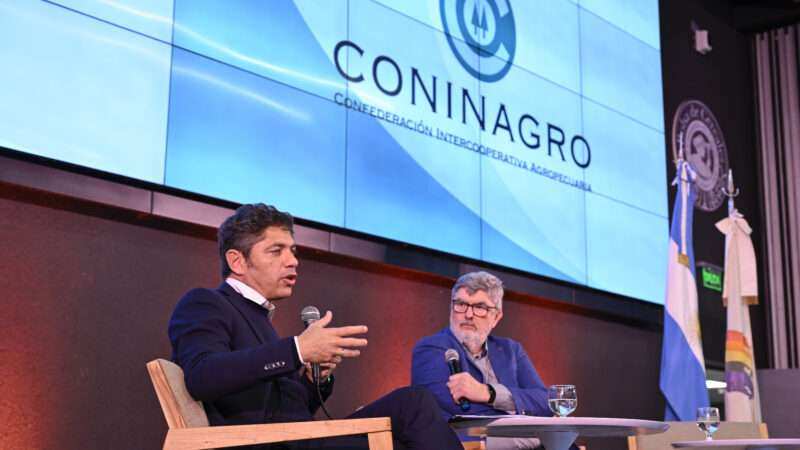 Kicillof participó del 8º Congreso Internacional de CONINAGRO
