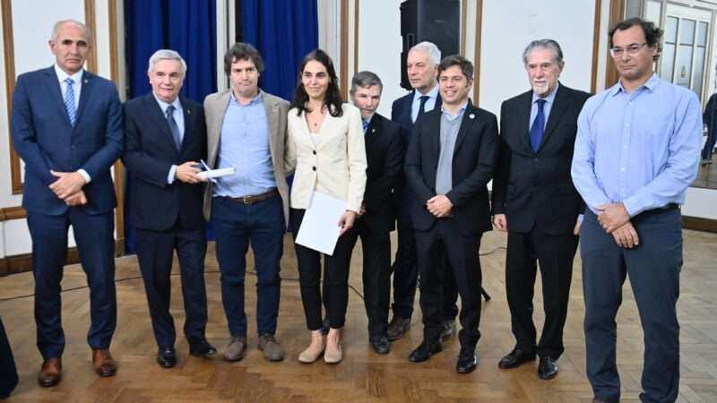 Kicillof participó de un acto en reconocimiento a los jueces que juzgaron a las juntas militares
