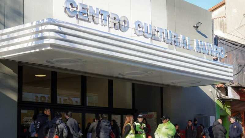 Vicente López recibe a Francia en el Centro Cultural Munro