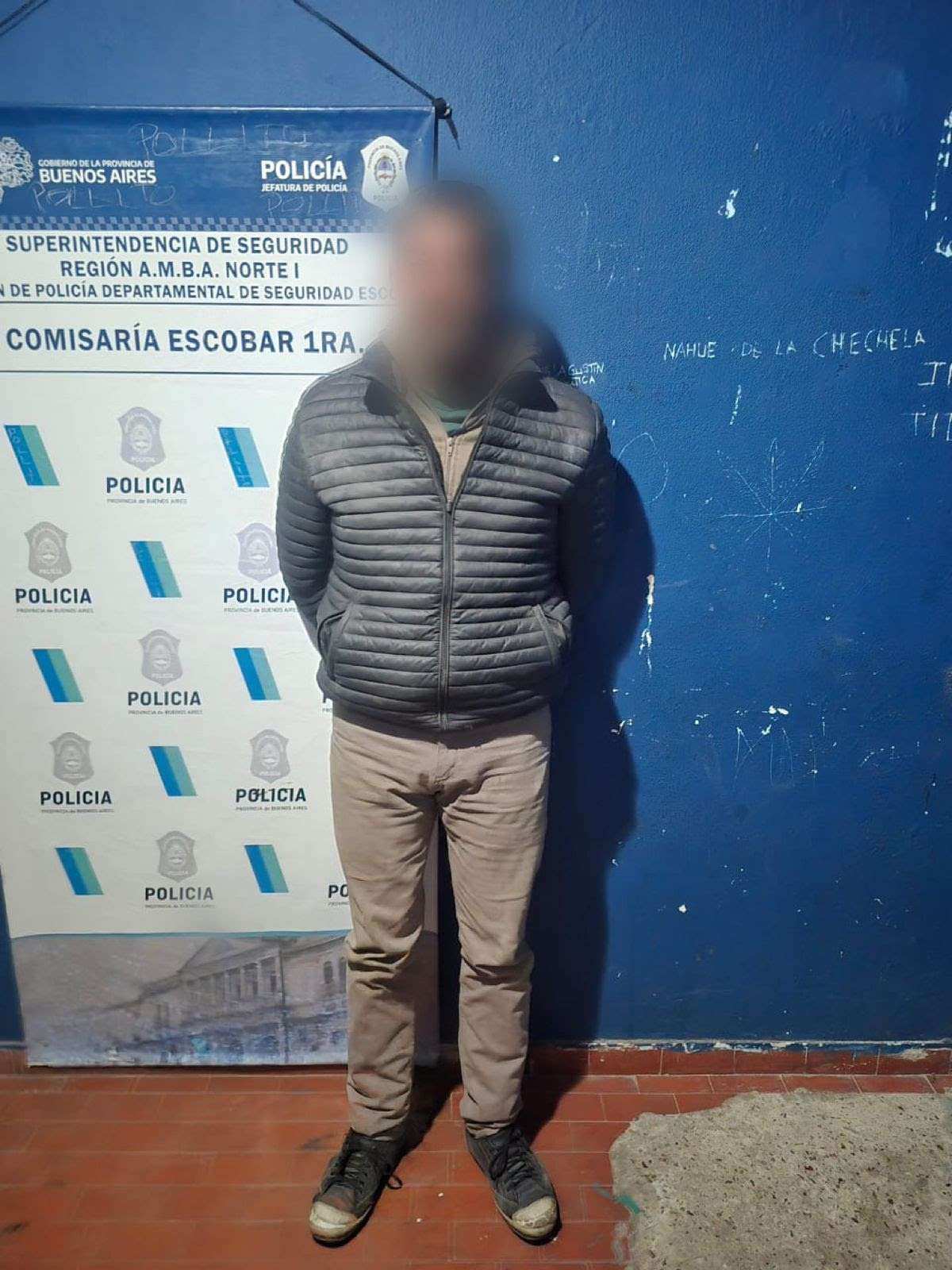 Policía Municipal de Escobar evitó un robo de auto gracias al uso de un arma no letal